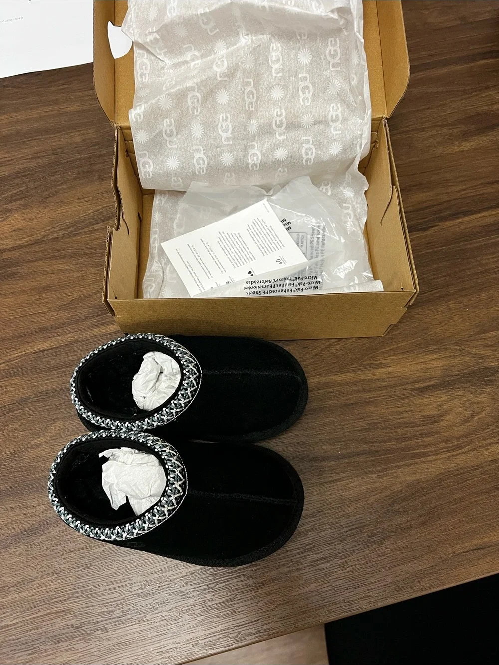 Ugg Toddlers’ Tasman II - Black, Size 8